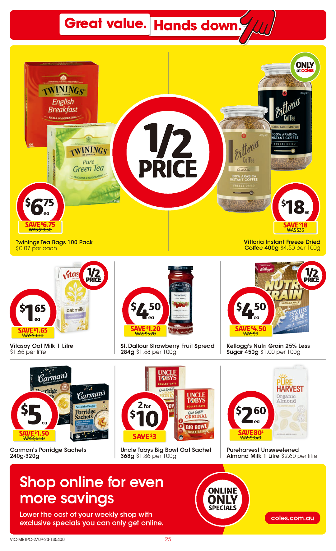 Coles 9月27日-10月3日折扣 - 24