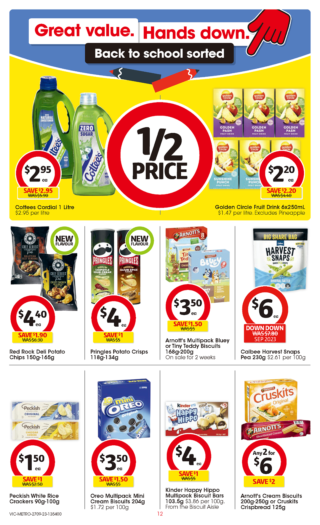 Coles 9月27日-10月3日折扣 - 12