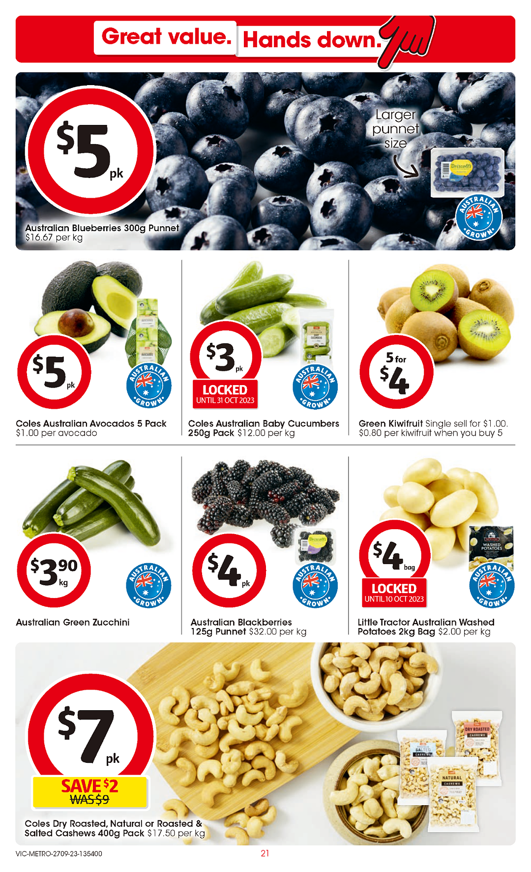 Coles 9月27日-10月3日折扣 - 21