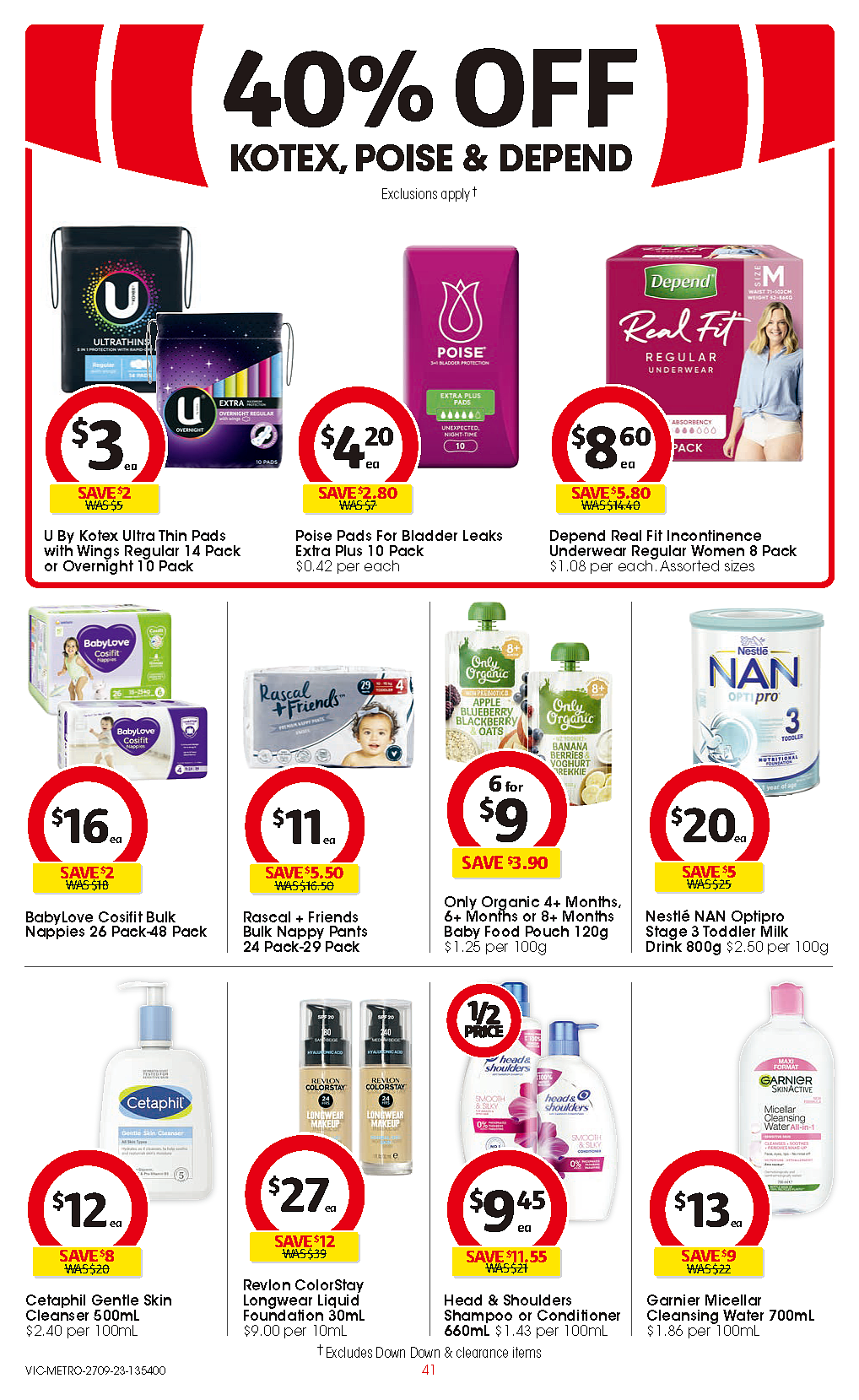 Coles 9月27日-10月3日折扣 - 40