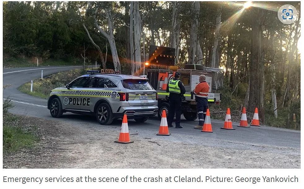 阿德汽车坠毁，一男子死亡；CBD巴士因缺司机被迫取消，附南澳最短缺的285个岗位（组图） - 1