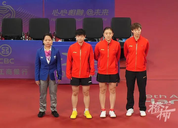 紧张到窒息！中国女乒天团3：0战胜日本，实现亚运五连冠（组图） - 1