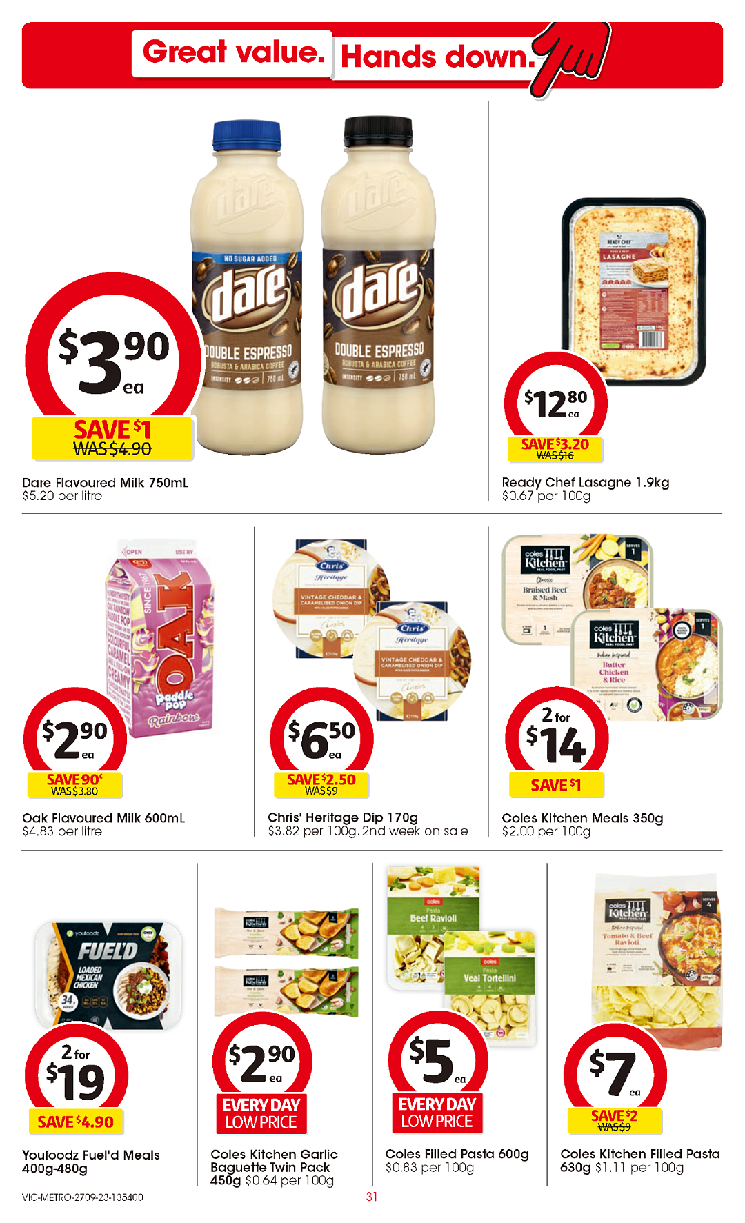 Coles 9月27日-10月3日折扣 - 30