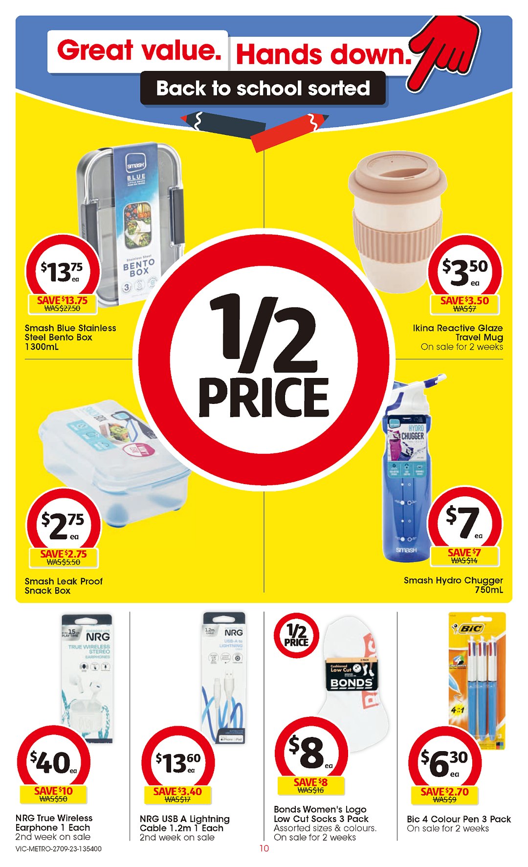 Coles 9月27日-10月3日折扣 - 10