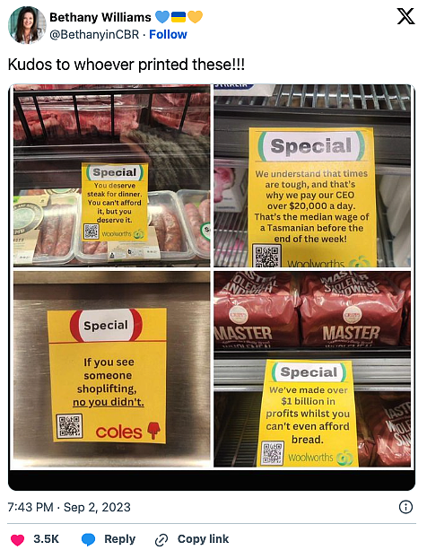 有点儿“刑”！澳洲居民在超市里“搞小动作”回应物价上涨……新西兰也准备模仿（组图） - 9