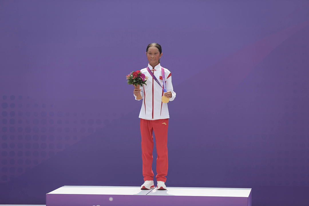 创造历史！13岁的崔宸曦，中国最年轻亚运冠军（组图） - 1