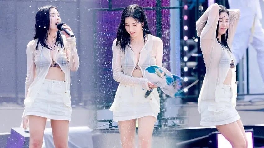 韩国新一代性感女神穿比基尼参加水庆典炸翻全场，却被指责服装暴露？（组图） - 6