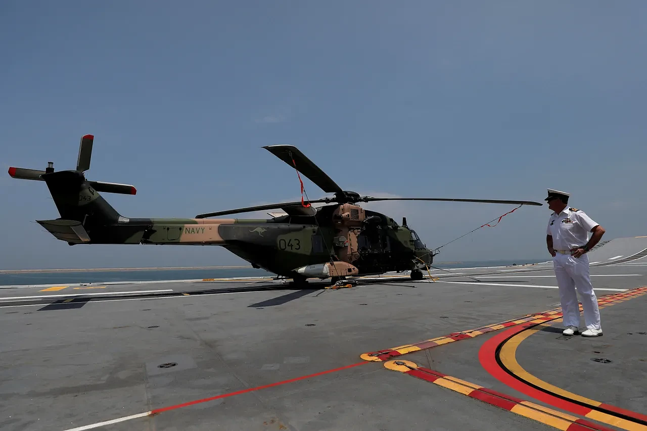 7月军演时坠海，澳洲宣布汰除太攀蛇直升机（图） - 1