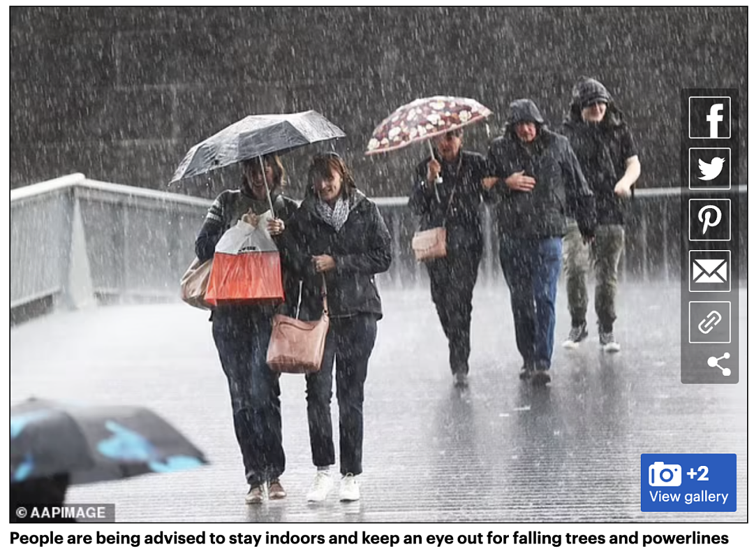 官方警告：悉尼天气开始“变态”了！时而暴热，时而暴雨，偶尔冰雹...（组图） - 3