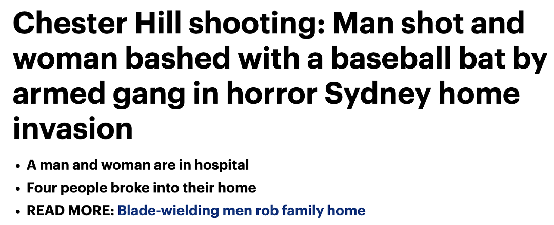 5人持枪冲进悉尼民宅，把孩子们都吓坏了！悉尼最危险和安全的区曝光，你住的地方上榜了吗？（组图） - 3