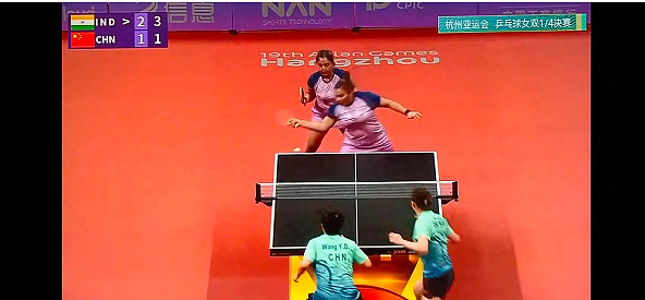 淘汰中国乒乓球印度俩姐妹赛后发言：我们是来玩的，没想到赢中国（组图） - 7