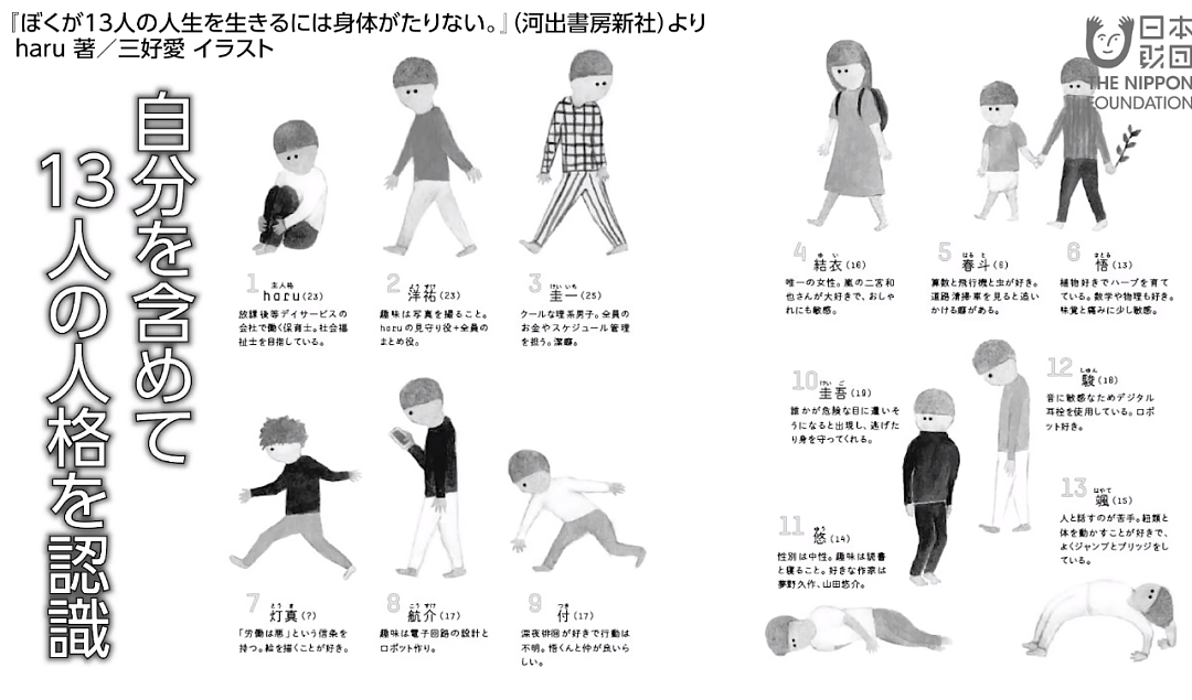 日本小哥分裂出13种人格，男女还能随意切换？电视剧都不敢这么演…（组图） - 14