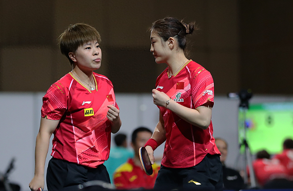 淘汰中国乒乓球印度俩姐妹赛后发言：我们是来玩的，没想到赢中国（组图） - 11