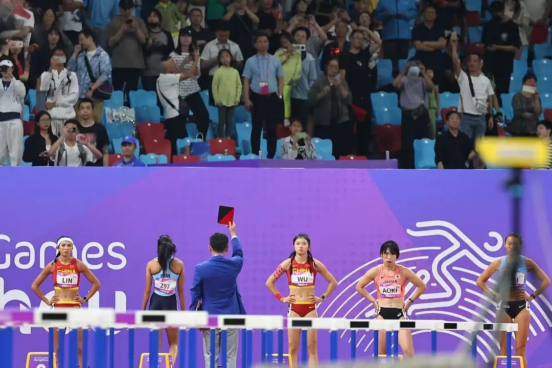女子100米栏，冠军林雨薇！吴艳妮被取消参赛资格（视频/组图） - 7