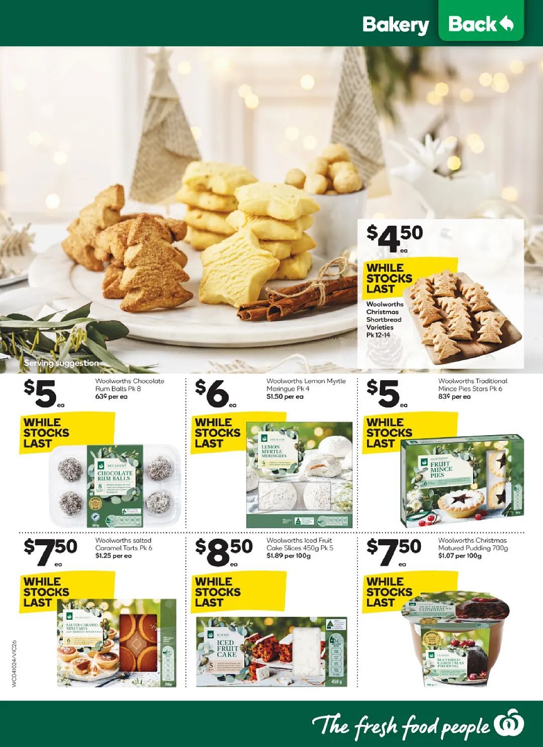 Woolworths 10月4日-10月10日，火腿片半价，圣诞树55折（组图） - 22