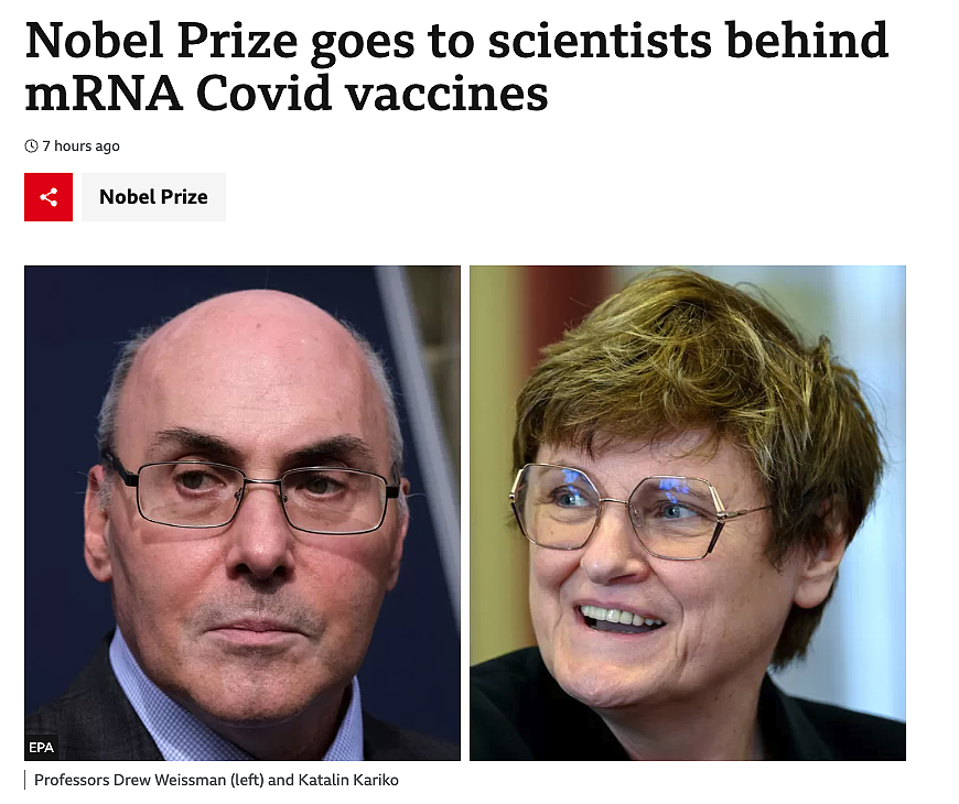 诺贝尔奖颁给新冠疫苗背后的她！ 钻研mRNA四十年，救了700万人命！ 患癌、失业都无法阻止她的脚步（组图） - 1