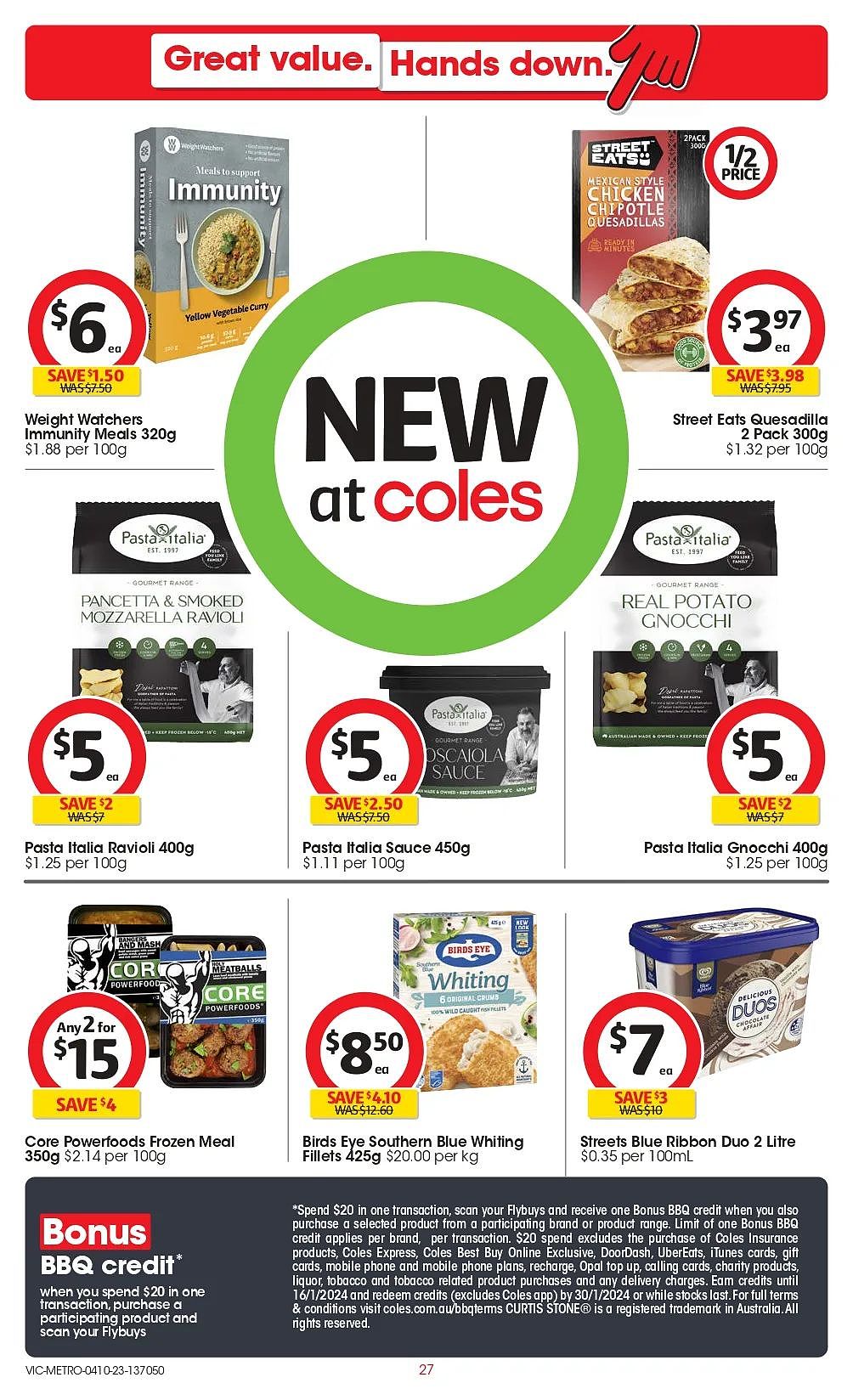 Coles 10月4日-10月10日，椒盐鱿鱼、红袋米半价（组图） - 27