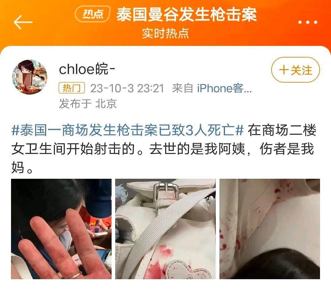 华人旅游天堂，知名商场遭血洗，中国游客1死1伤，传34岁北京妈妈遇难（组图） - 14