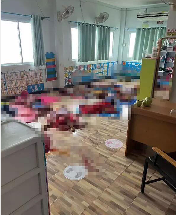 恐怖枪击有中国人身亡！14岁的孩子，戴着美国国旗，血洗曼谷市中心商圈.....（组图） - 11