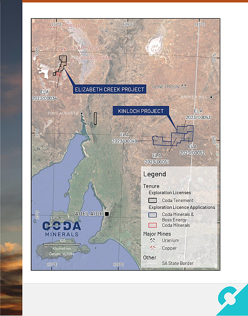 再获4个新增勘探权 Coda Minerals科达矿业携手Boss Energy深挖南澳铜铀矿潜力（组图） - 3
