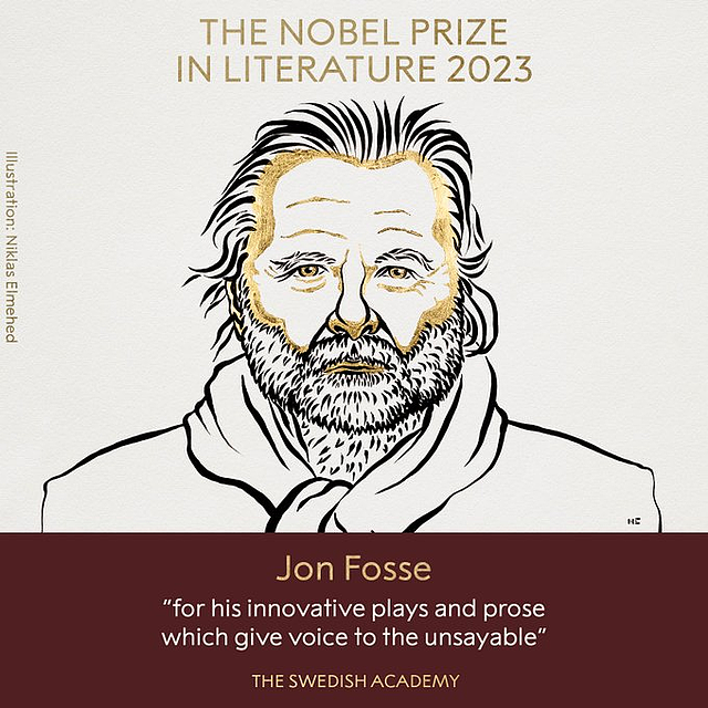 2023年诺贝尔文学奖揭晓，挪威作家Jon Fosse获奖（组图） - 1