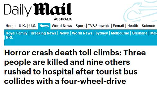 21死！客车坠落30米立交桥，砸中电线起火爆炸，遍地焦尸！旅巴事故在澳屡见不鲜（组图） - 23