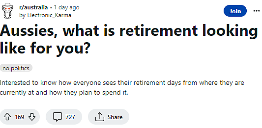 澳洲人的退休生活什么样？年轻人的答案好笑又扎心……（组图） - 2