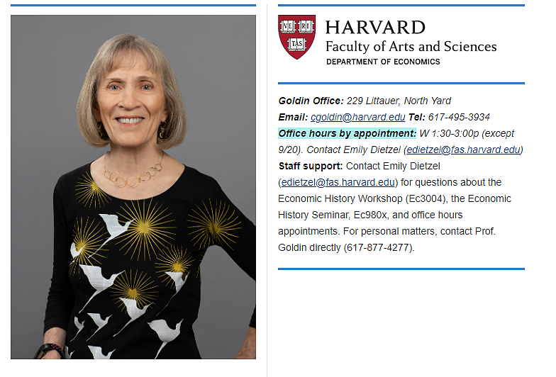 独享728万奖金！77岁哈佛女教授获诺贝尔经济学奖！对女性职业和婚姻起影响（组图） - 2
