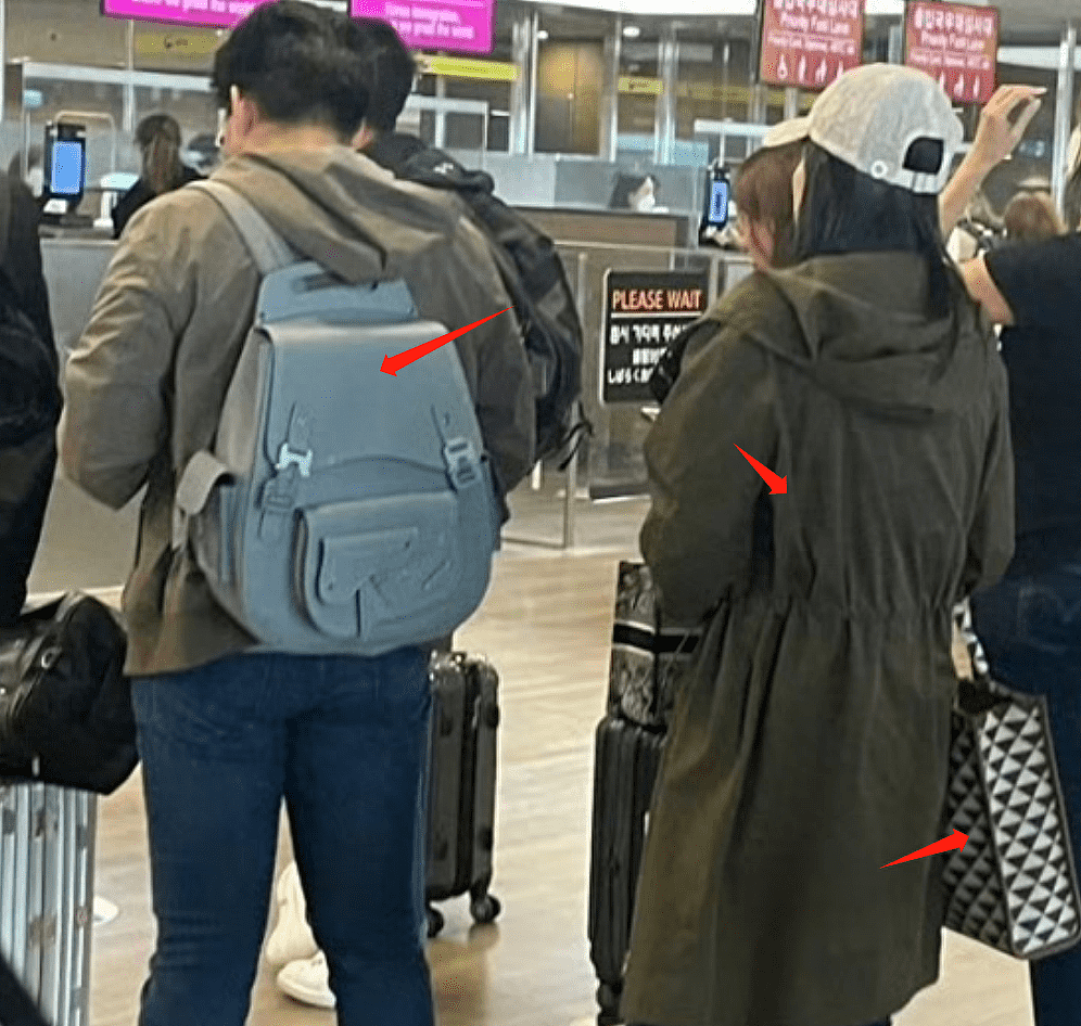 郭晶晶霍启刚现身韩国机场，身穿万元高奢外套，反被称赞太低调（组图） - 3