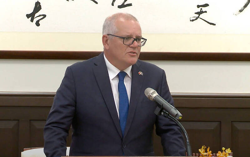 澳洲前总理莫里森：支持台湾确保韧性！就能恫吓潜在侵略者（图） - 1