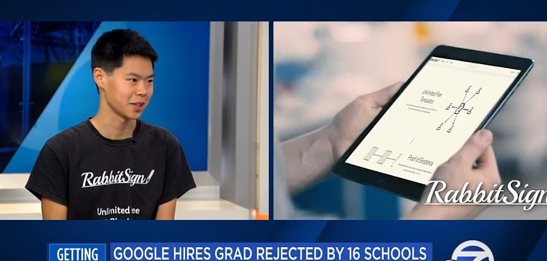 热血打脸！湾区天才华裔高中生惨遭16所名校拒信，却被谷歌聘请（组图） - 5