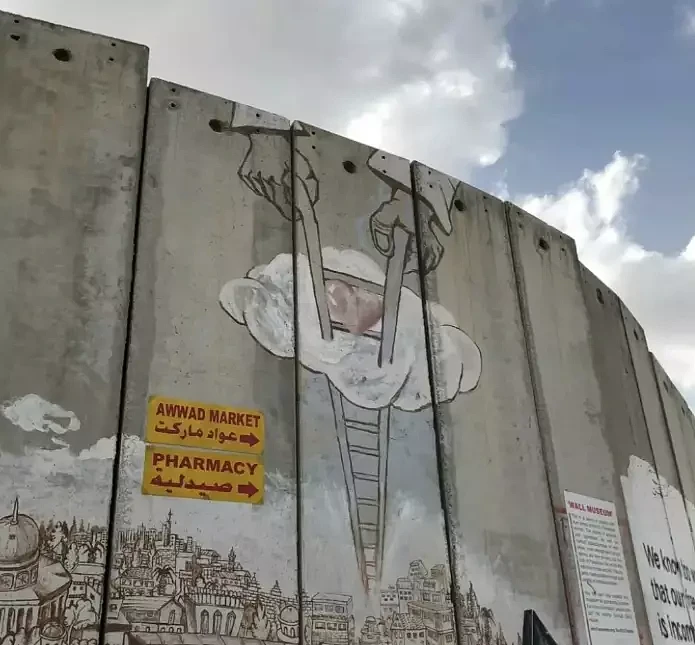 以色列修建的加沙“隔离墙”：每几十米一个机枪瞭望塔，被中国游客写上“拆”（视频/组图） - 3