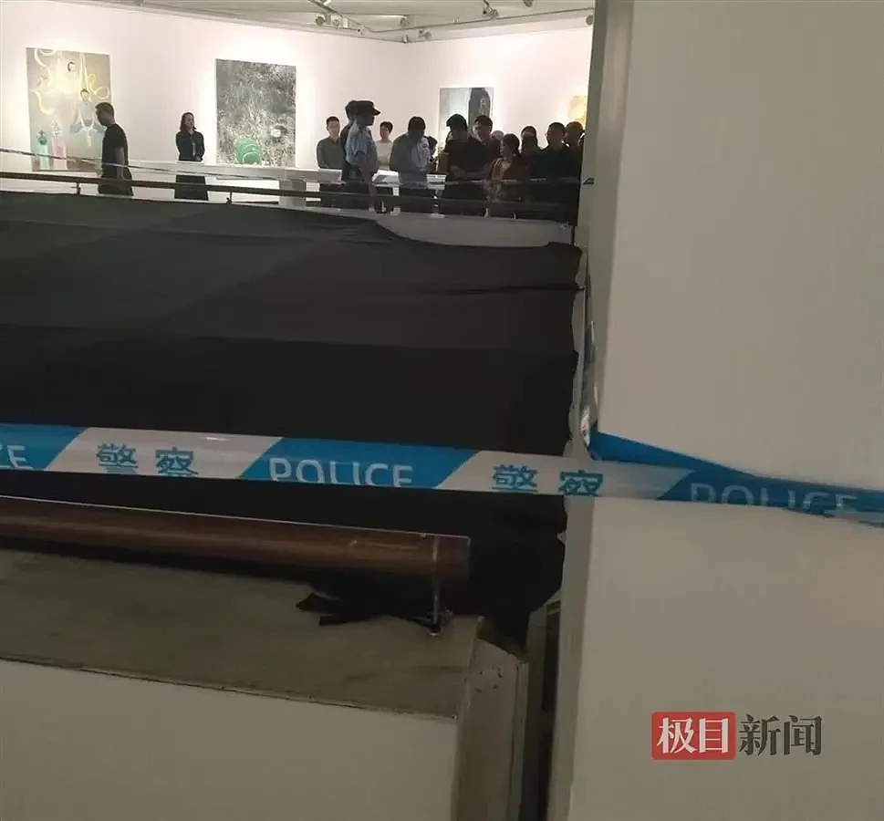 广东一高校教师在美术馆看展时坠亡，家属回应（组图） - 1