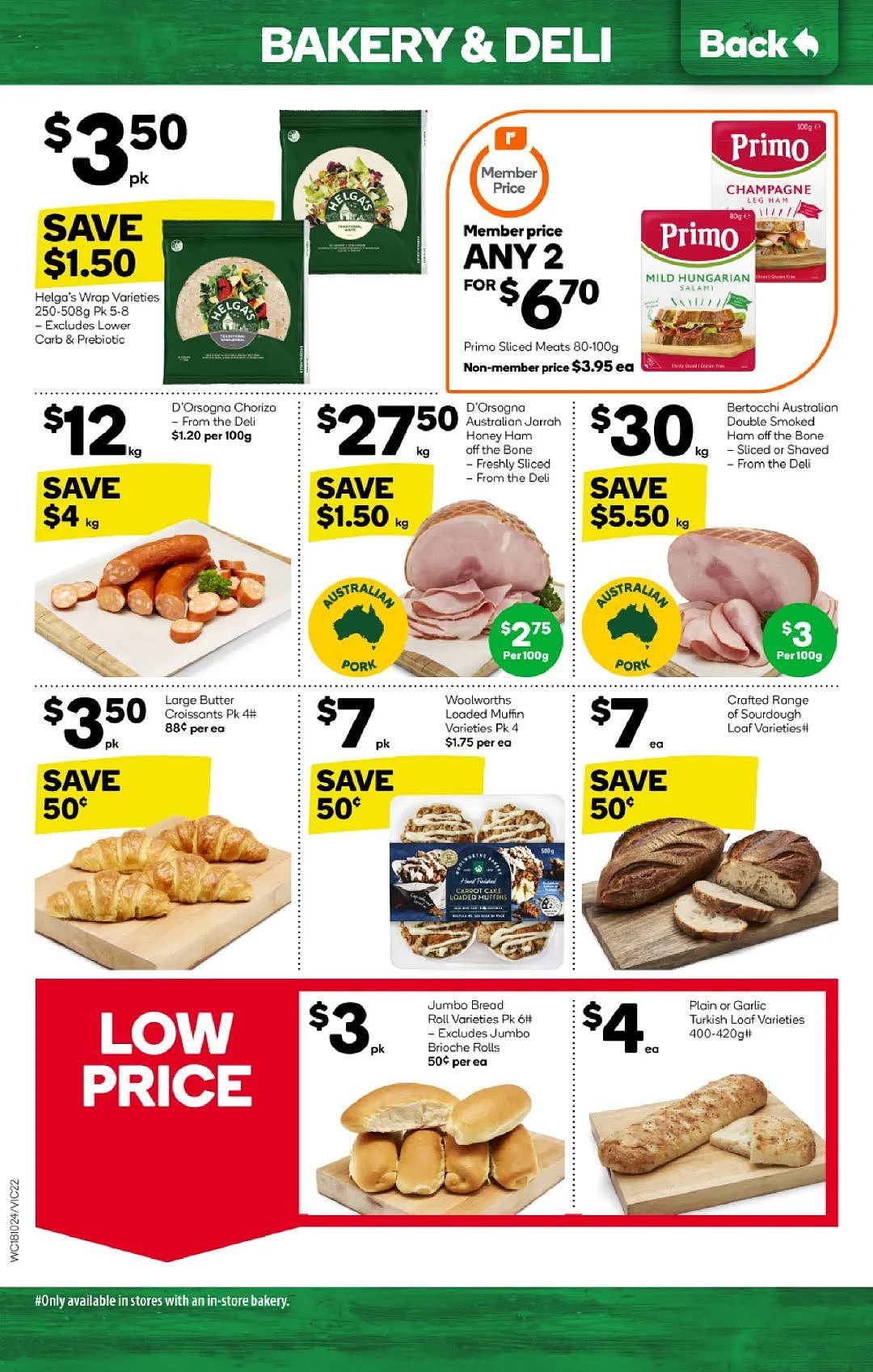 Woolworths 10月18日-10月24日打折，闭眼冲！中式烤猪肉半价（组图） - 20