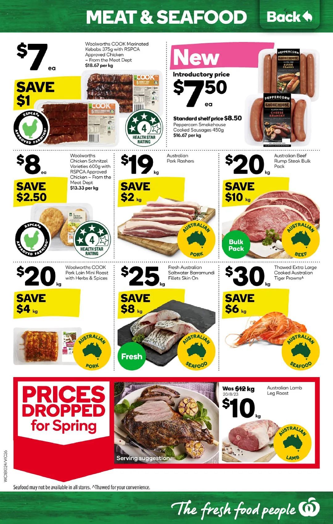 Woolworths 10月18日-10月24日打折，闭眼冲！中式烤猪肉半价（组图） - 24