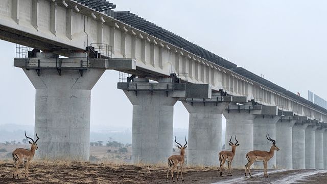 中国“一带一路”倡议： 肯尼亚和一条踌躇不前的铁路（组图） - 1