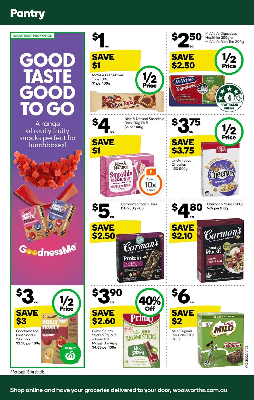 Woolworths 10月18日-10月24日打折，闭眼冲！中式烤猪肉半价（组图） - 5