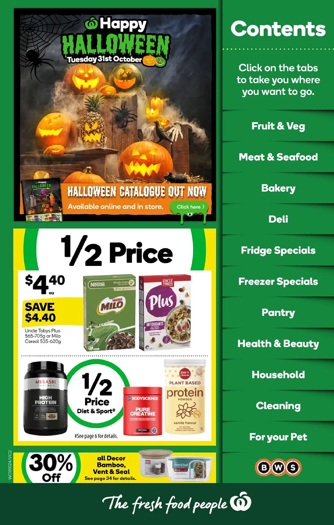 Woolworths 10月18日-10月24日打折，闭眼冲！中式烤猪肉半价（组图） - 2