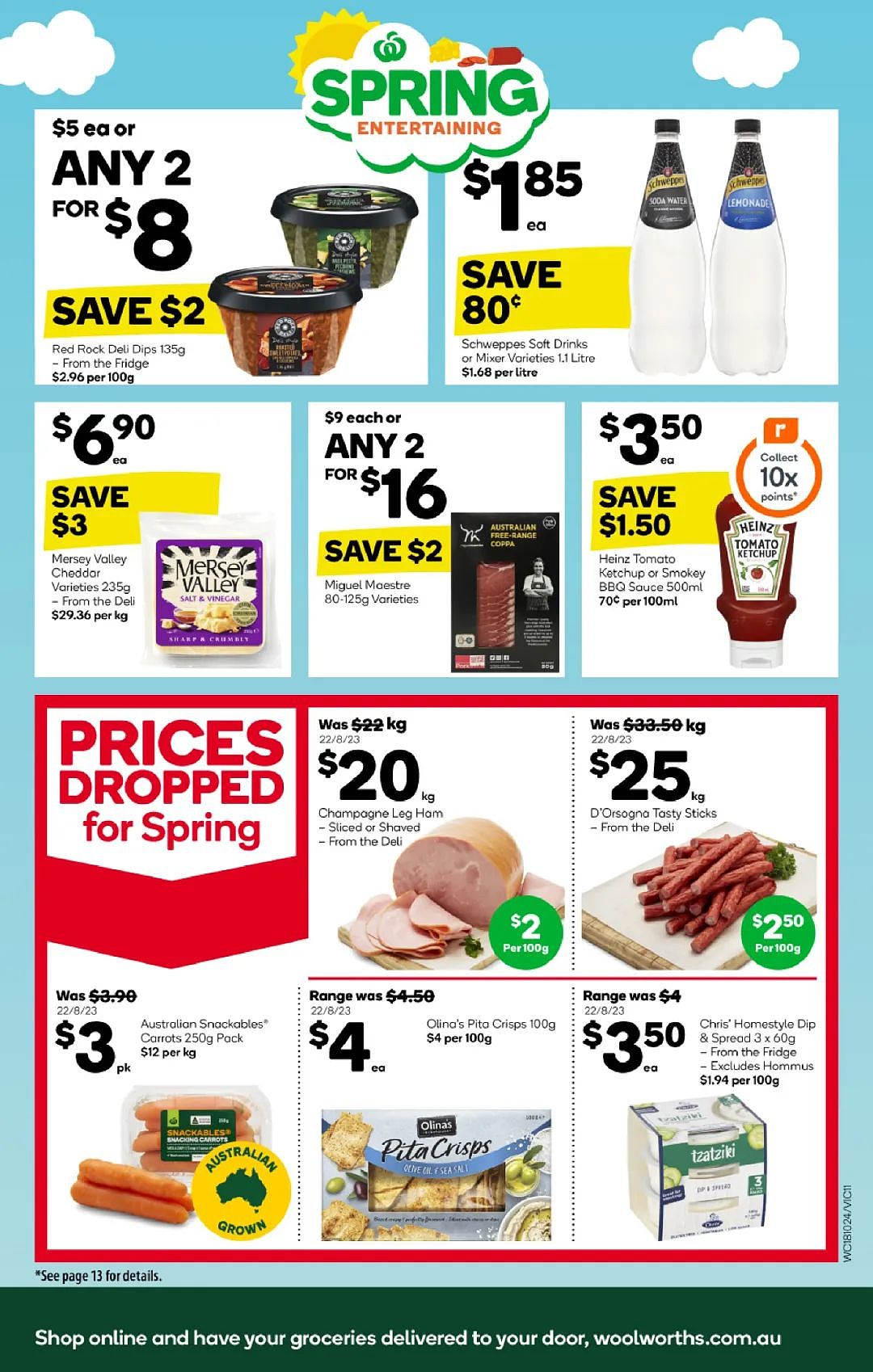 Woolworths 10月18日-10月24日打折，闭眼冲！中式烤猪肉半价（组图） - 11