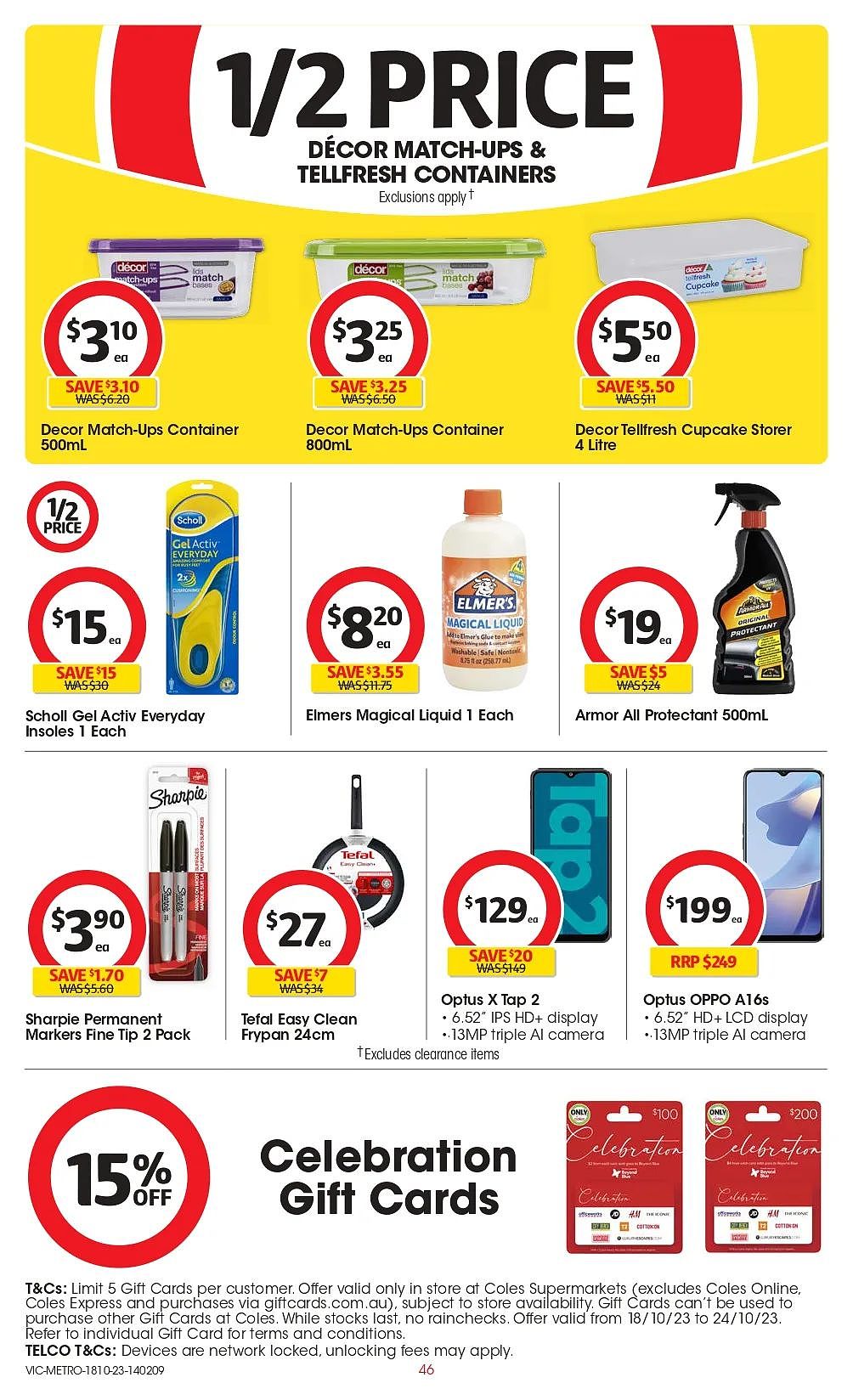 Coles 10月18日-10月24日打折，这把免费剪刀，必抢！（组图） - 47