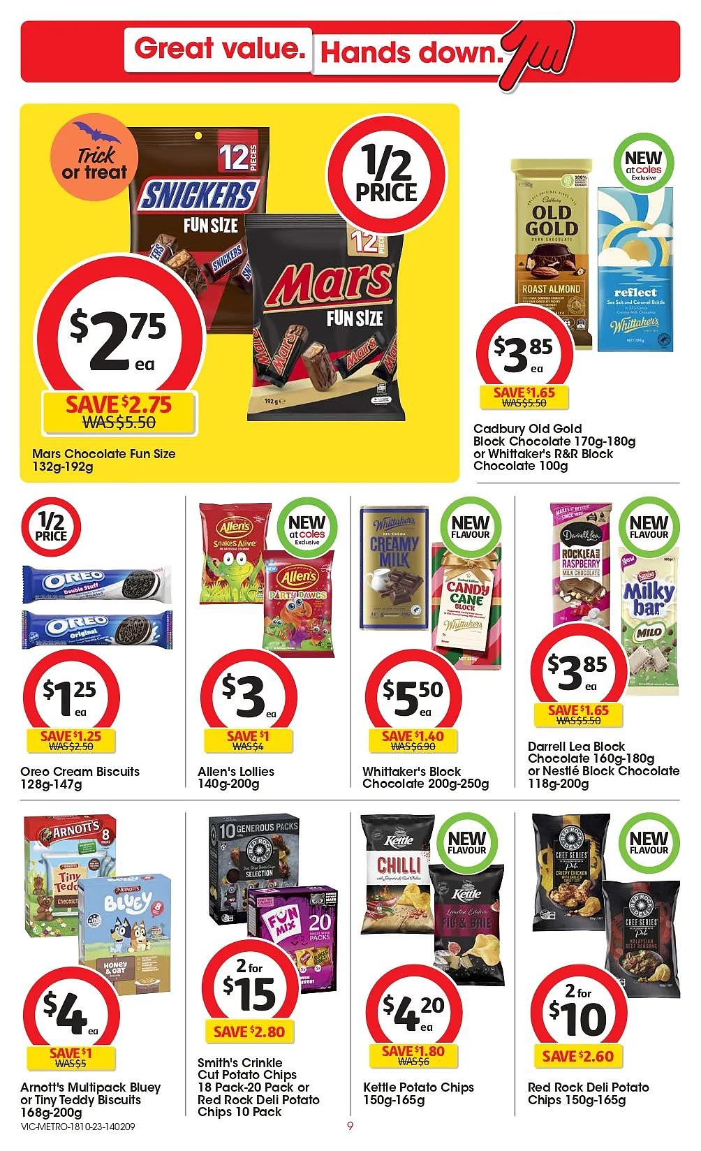 Coles 10月18日-10月24日打折，这把免费剪刀，必抢！（组图） - 10