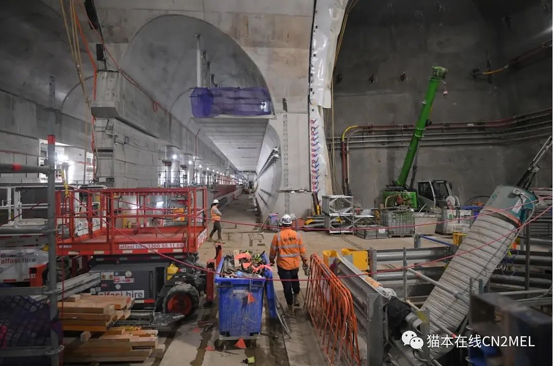 墨尔本地铁隧道工程延宕一年，预计最晚2025年末开放运营（组图） - 1