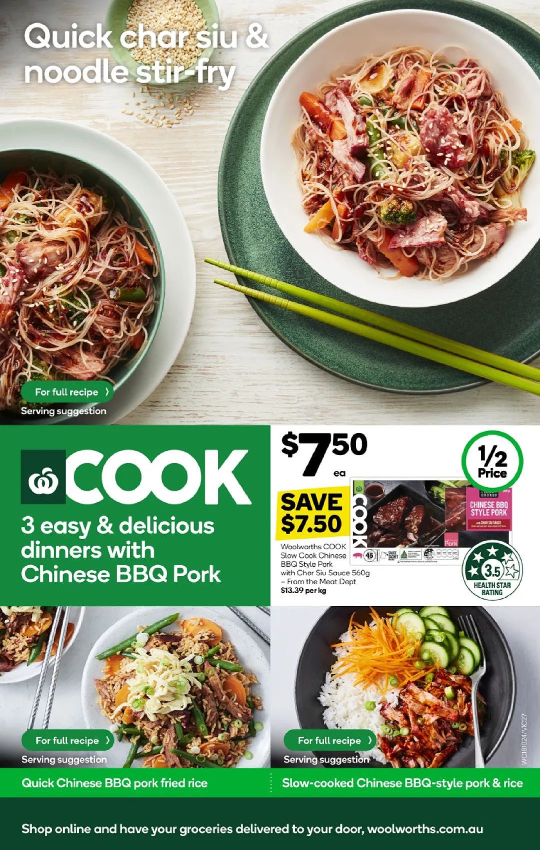 Woolworths 10月18日-10月24日打折，闭眼冲！中式烤猪肉半价（组图） - 25