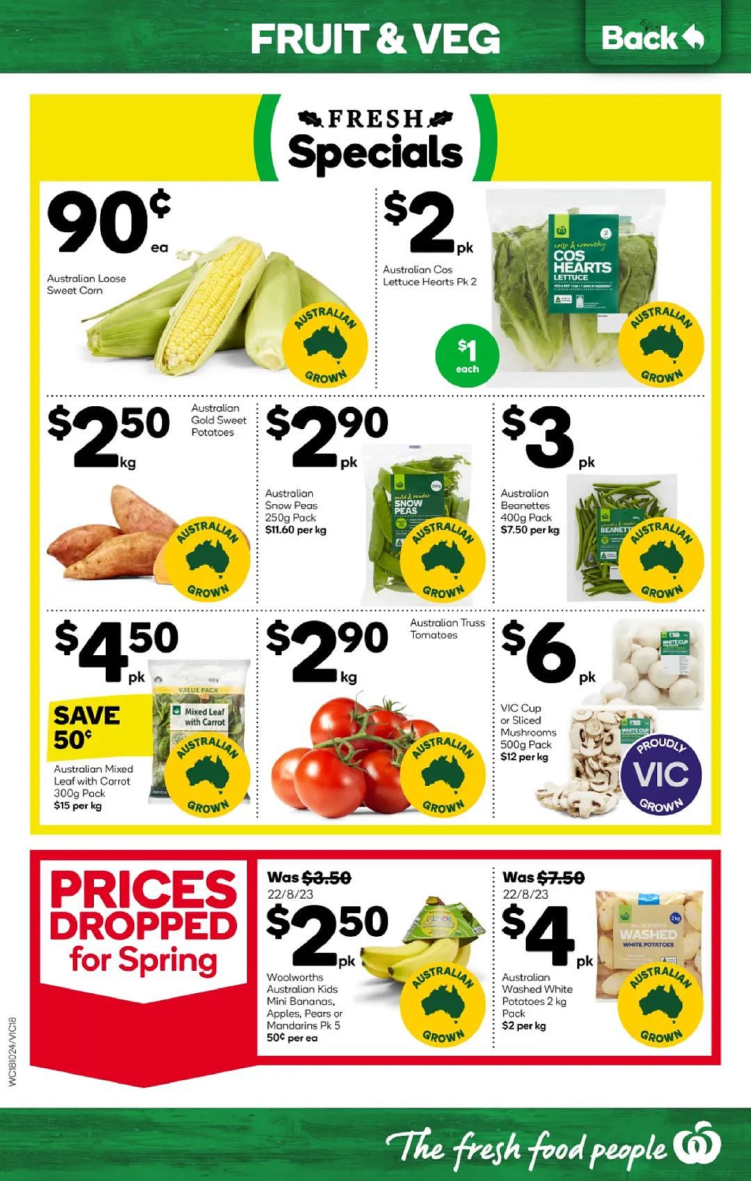 Woolworths 10月18日-10月24日打折，闭眼冲！中式烤猪肉半价（组图） - 18