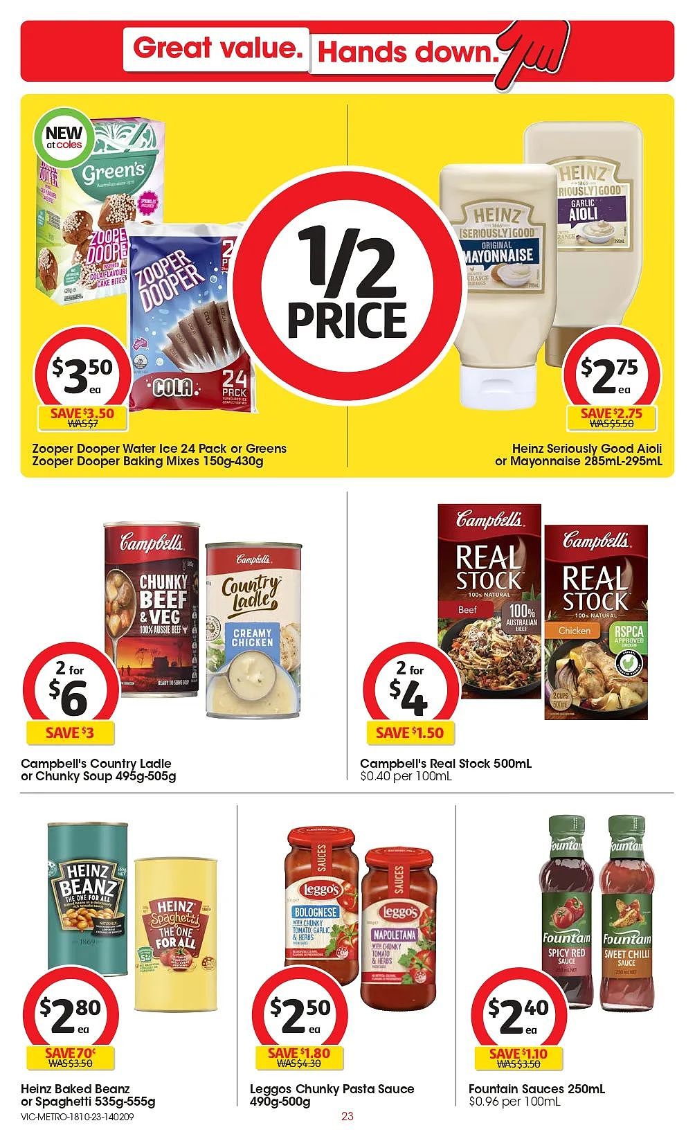 Coles 10月18日-10月24日打折，这把免费剪刀，必抢！（组图） - 24