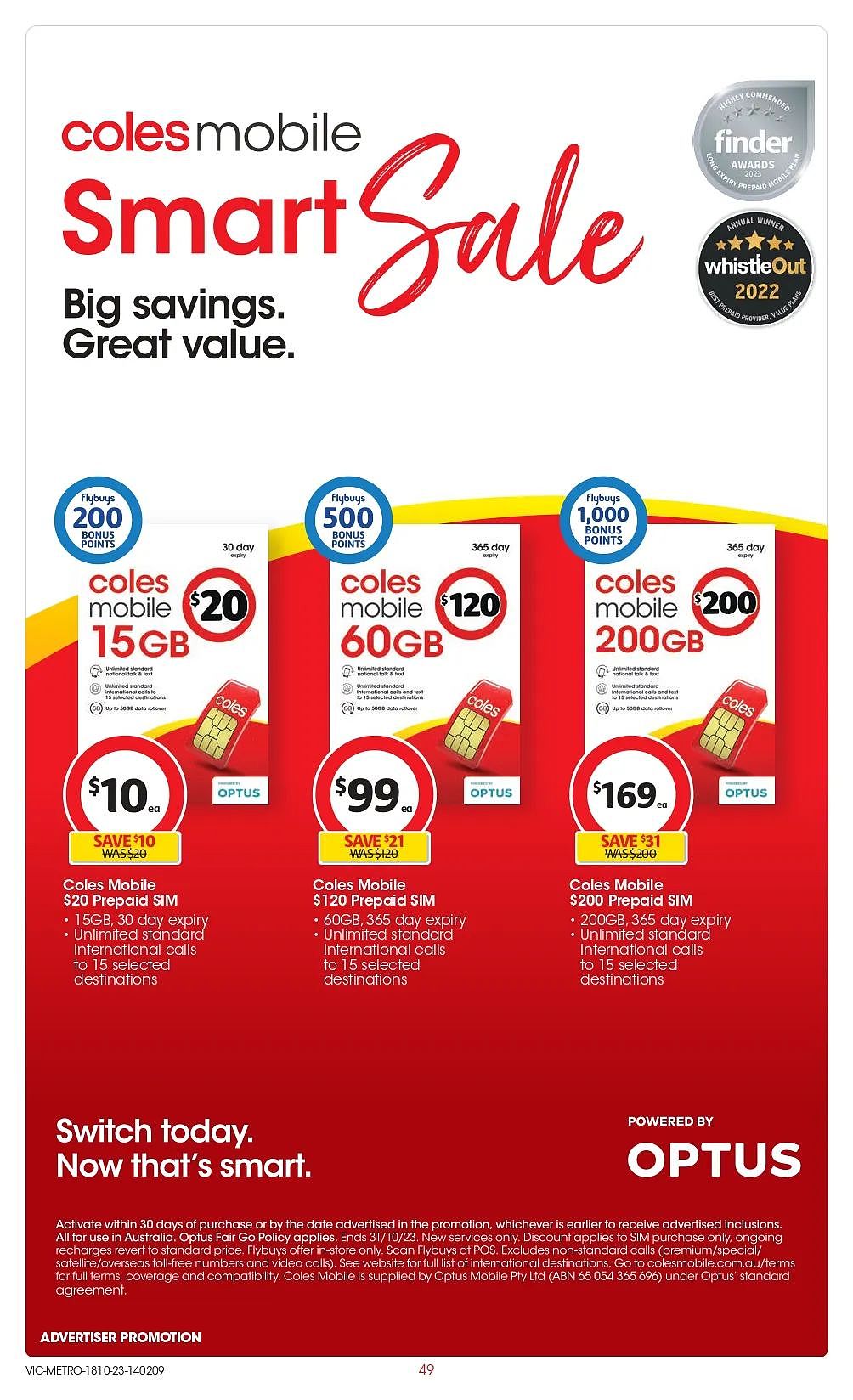 Coles 10月18日-10月24日打折，这把免费剪刀，必抢！（组图） - 50