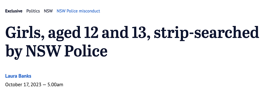 新州12和13岁女孩，被警方脱衣搜身，妈妈们都闹翻了：实在太野蛮！（组图） - 1