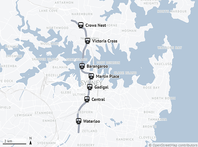 重磅！悉尼市中心交通“命脉”揭晓，5亿澳元新地铁站正式命名 — Gadigal（组图） - 6