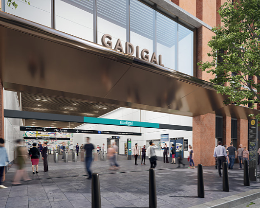 重磅！悉尼市中心交通“命脉”揭晓，5亿澳元新地铁站正式命名 — Gadigal（组图） - 1