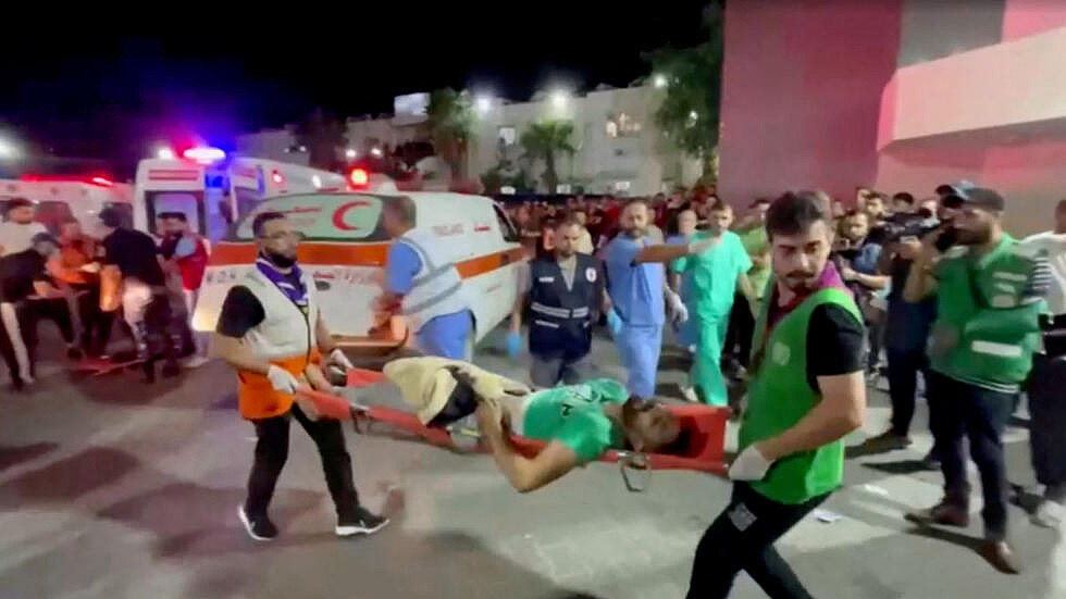 加沙医院遭袭：哈马斯谴责以色列，以军指伊斯兰圣战组织火箭弹“误中“加沙医院（图） - 1